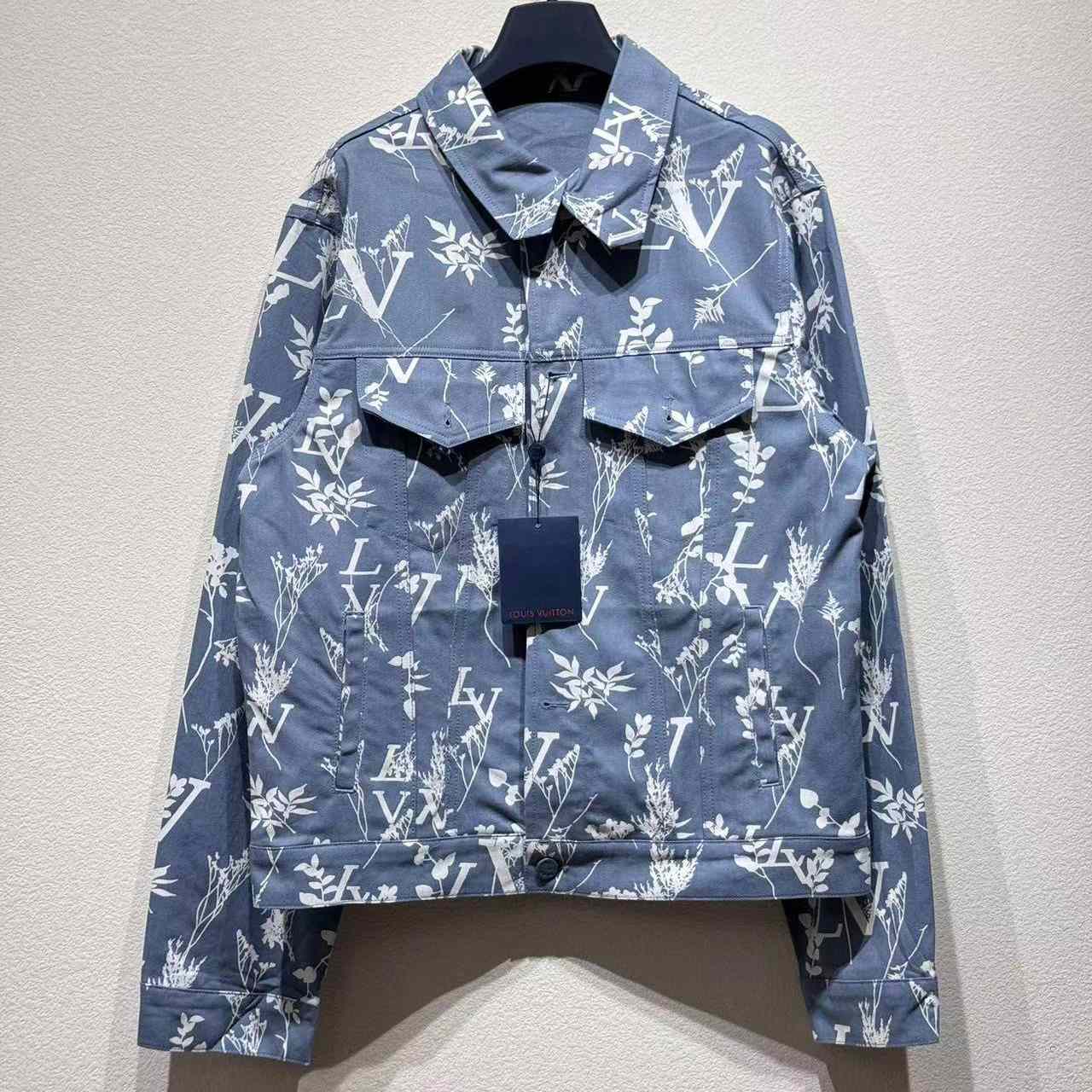 Louis Vuitton DNA Leaf Denim Jacket   1AA5I7 - EUR FASHION