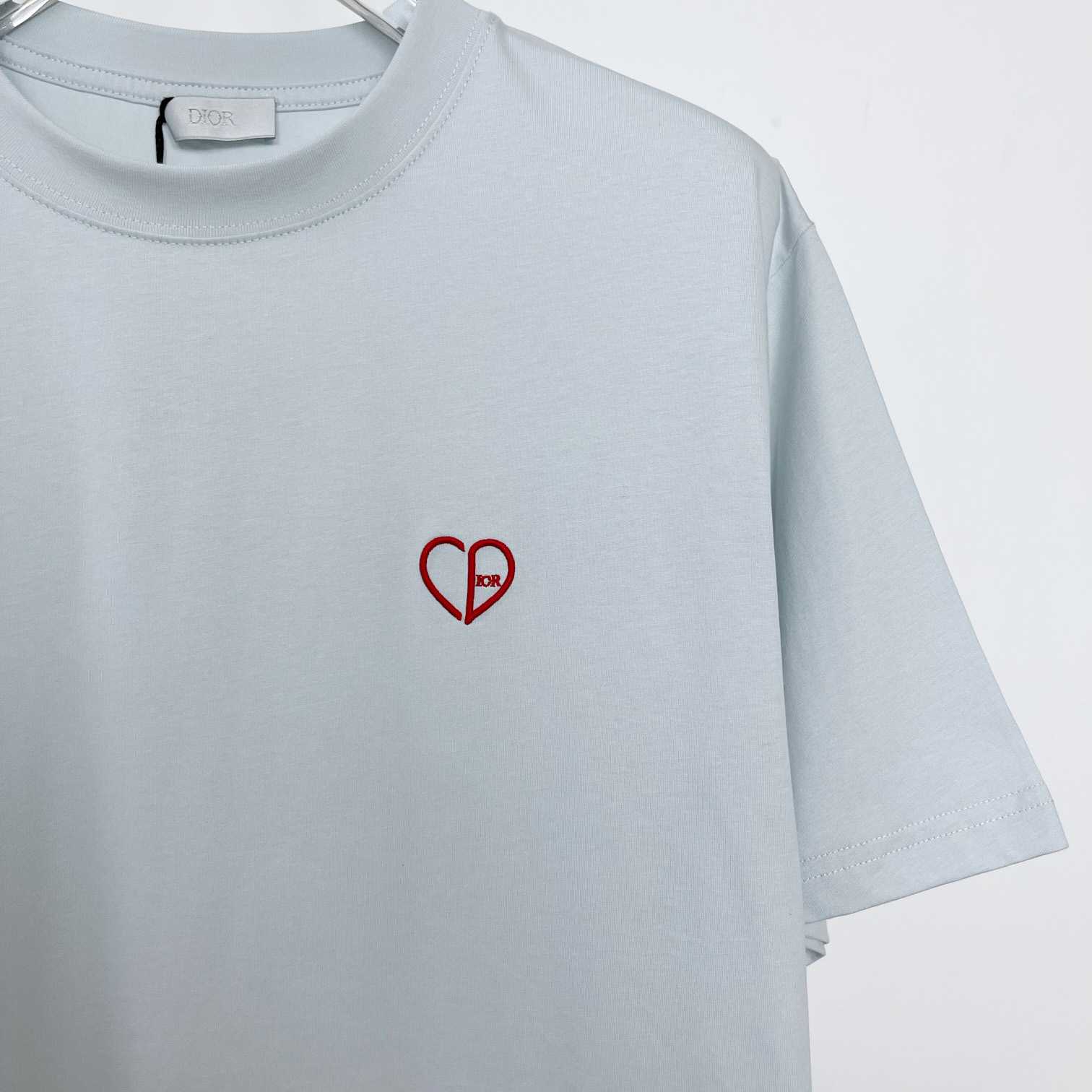 Dior CD Heart Relaxed-Fit T-Shirt - EUR FASHION