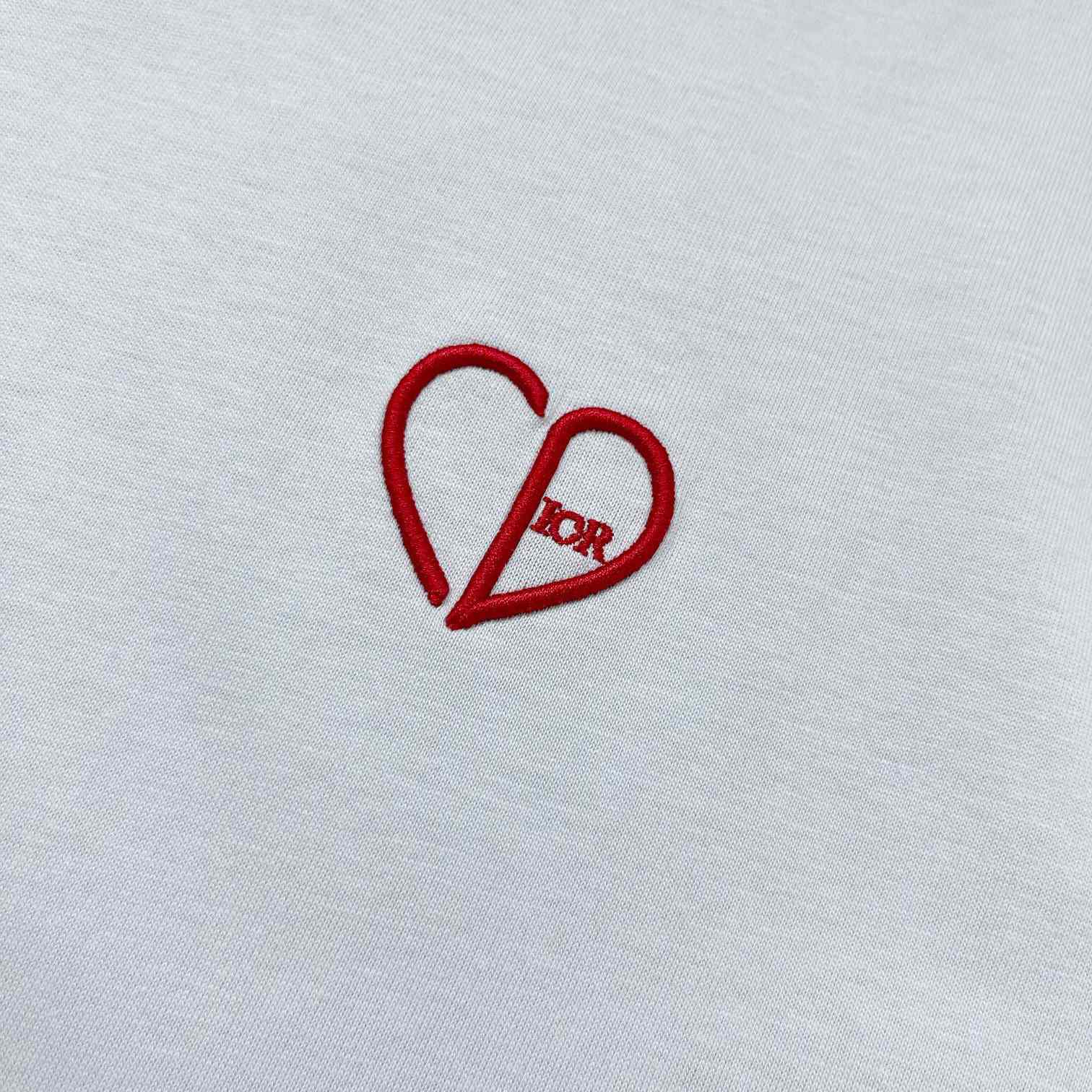 Dior CD Heart Relaxed-Fit T-Shirt - EUR FASHION