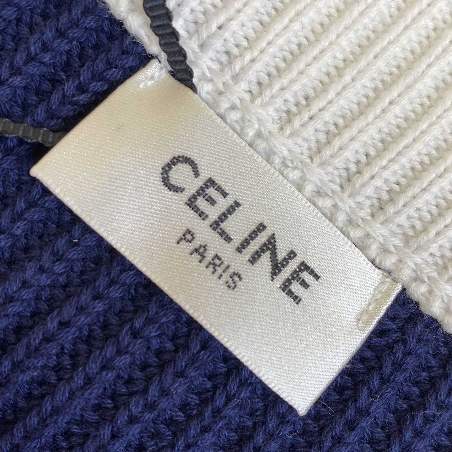 Celine Oversized Sweater In Striped Cotton - EUR FASHION