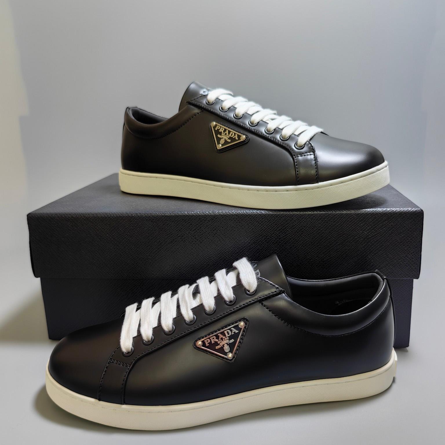 Prada Brushed Sneakers - EUR FASHION