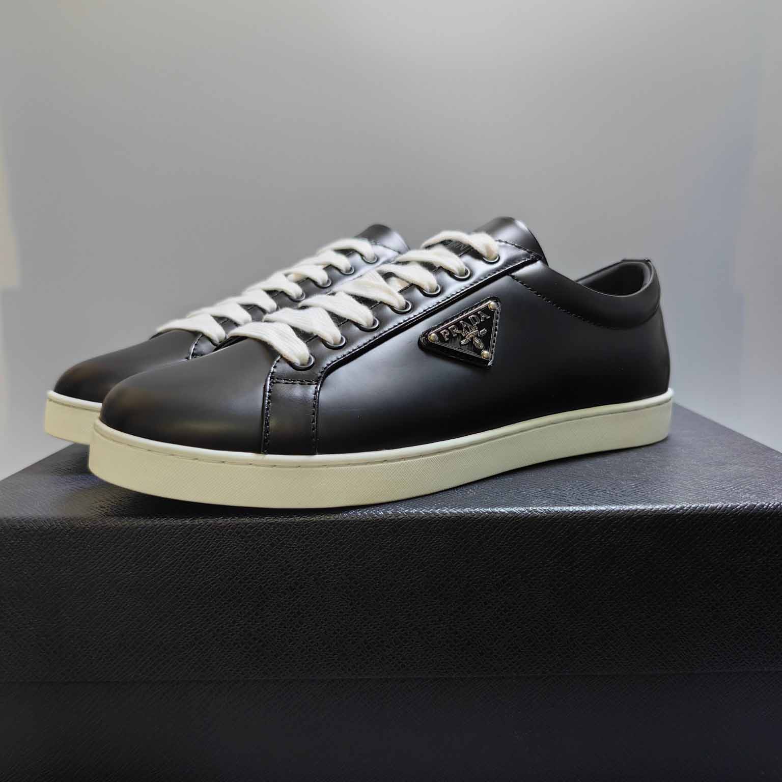 Prada Brushed Sneakers - EUR FASHION