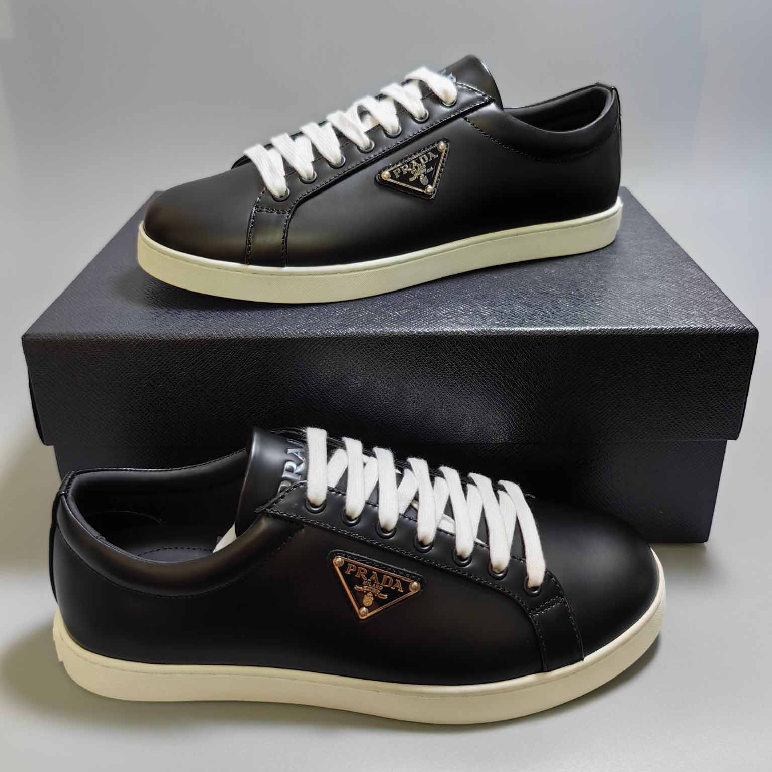 Prada Brushed Sneakers - EUR FASHION