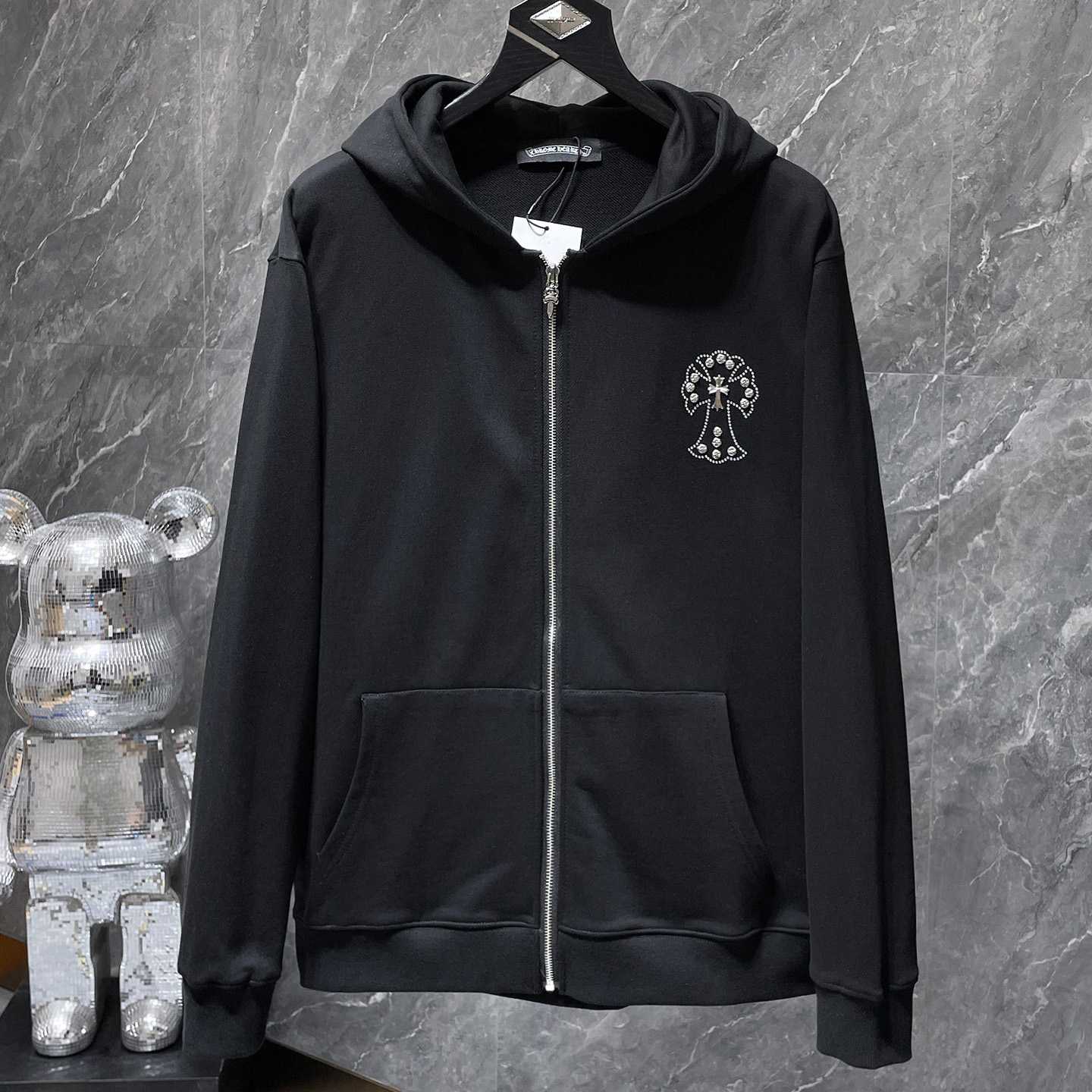 Chrome Hearts Zip Up Hoodie  - EUR FASHION