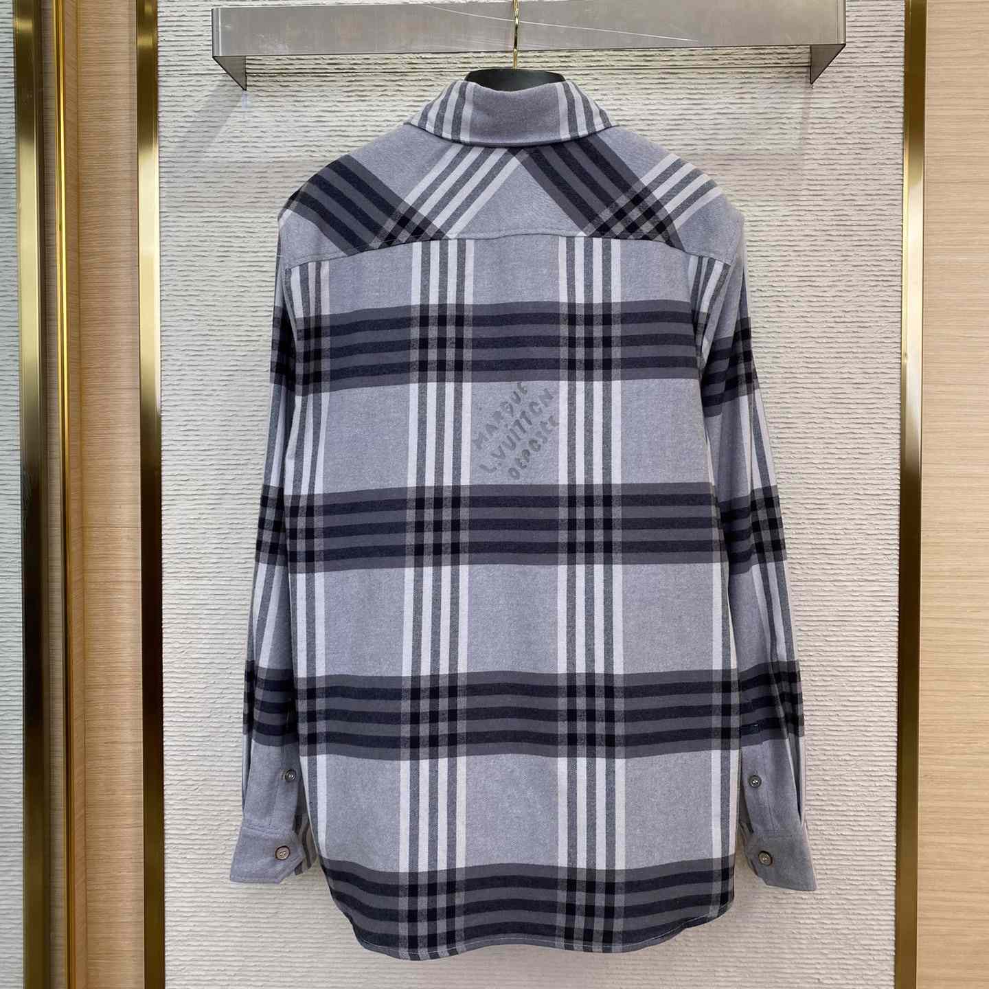 Louis Vuitton Long-Sleeved Cotton Flannel Shirt   1AFXSW - EUR FASHION