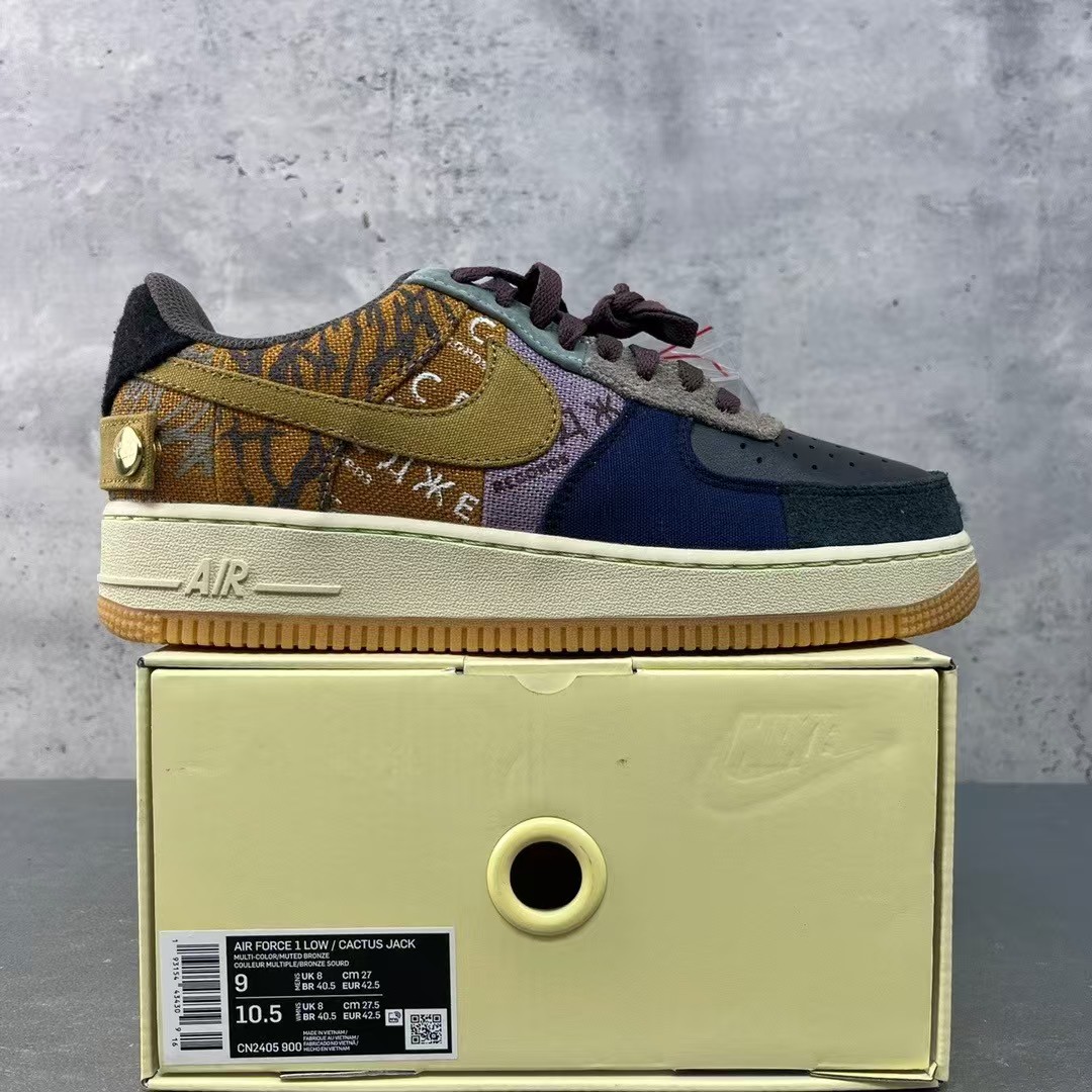 Travis Scott x Nike Air Force 1 Low AF1 Sneaker    CN2405-900  - EUR FASHION