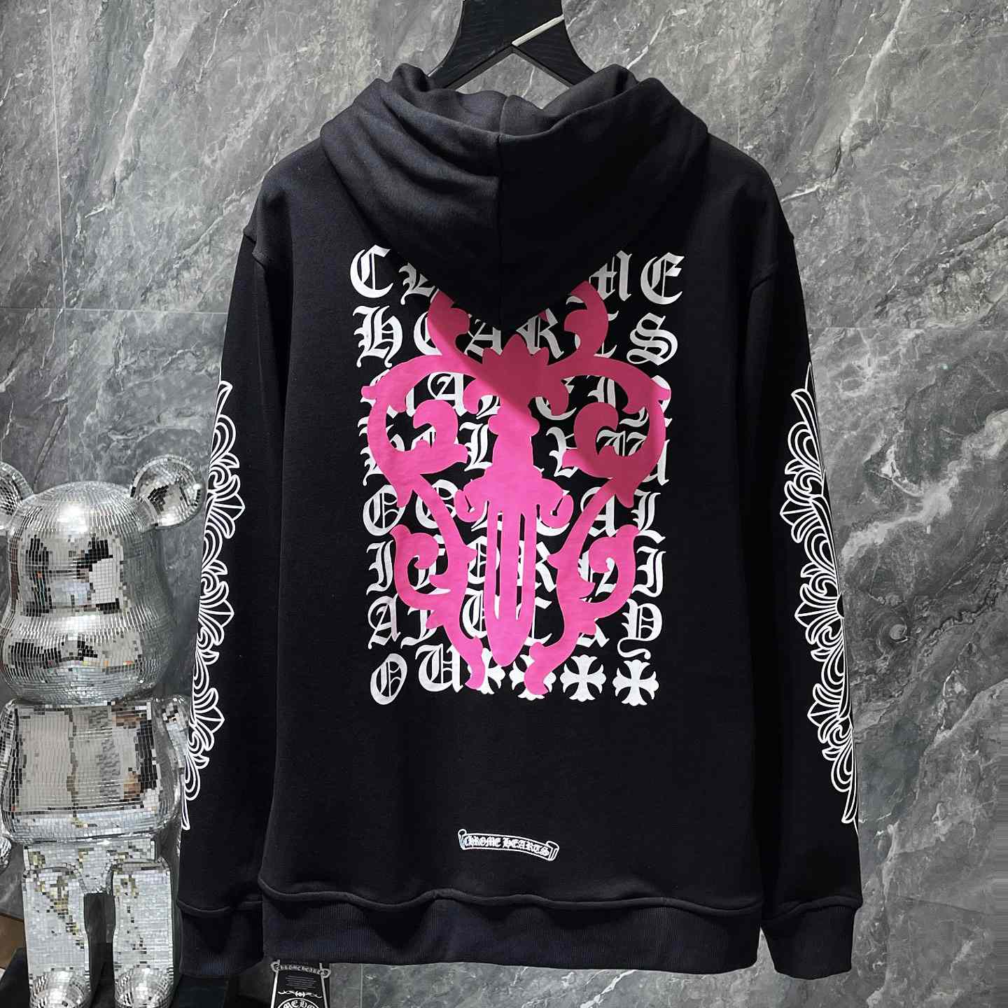 Chrome Hearts Zip Up Hoodie  - EUR FASHION