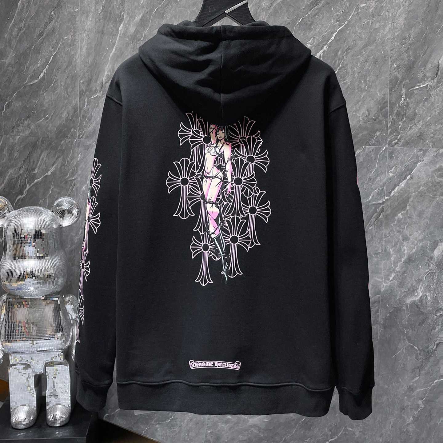 Chrome Hearts Zip Up Hoodie  - EUR FASHION