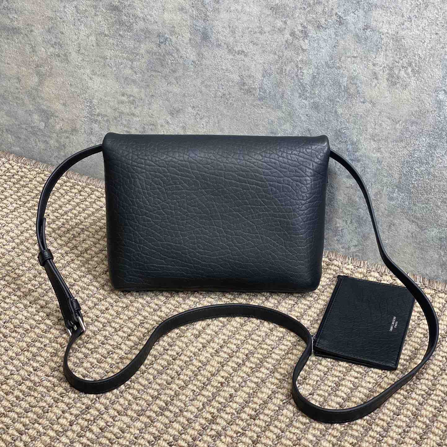 Saint Laurent Cassandre Envelope Messenger In Lambskin - EUR FASHION