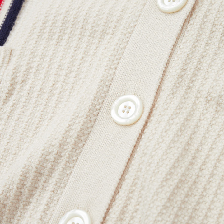 Gucci Knit Cotton Cardigan With Patch - EUR FASHION