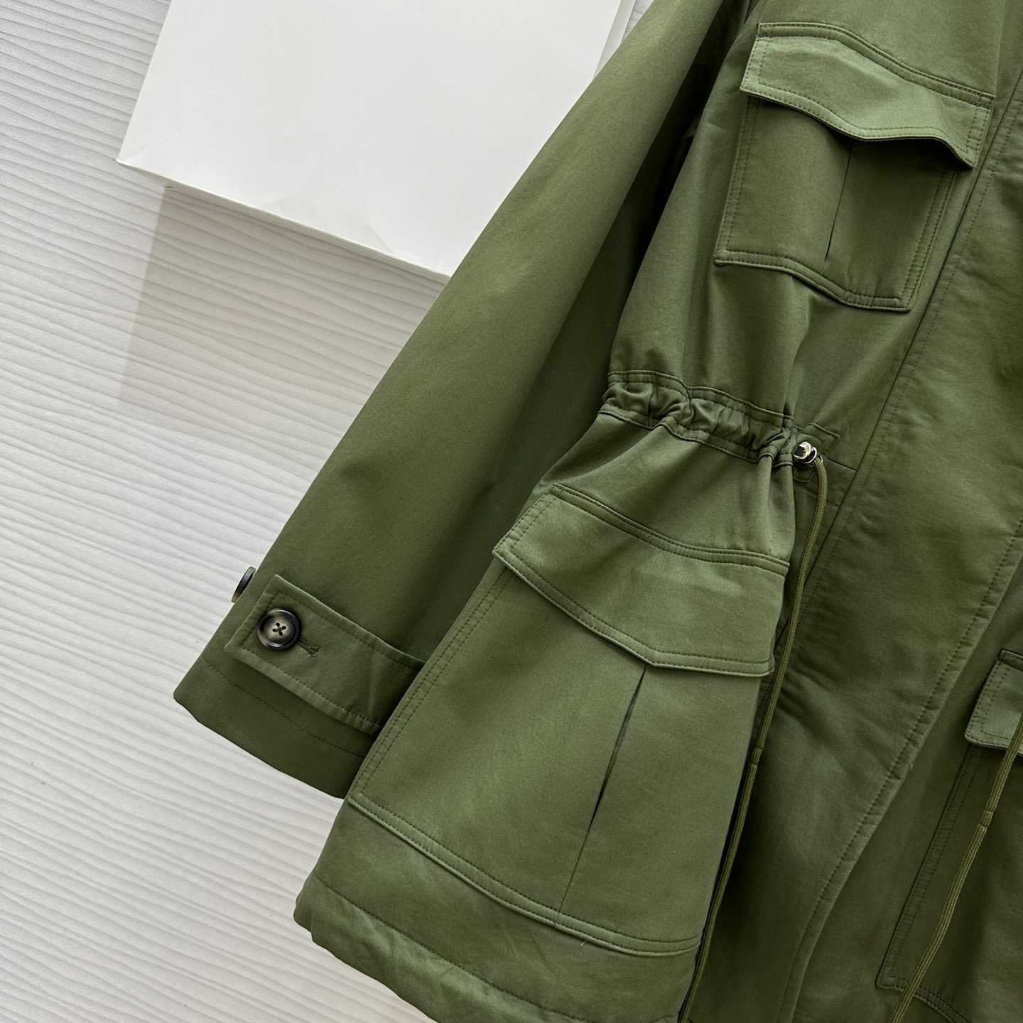 Loewe Short Parka In Cotton - EUR FASHION