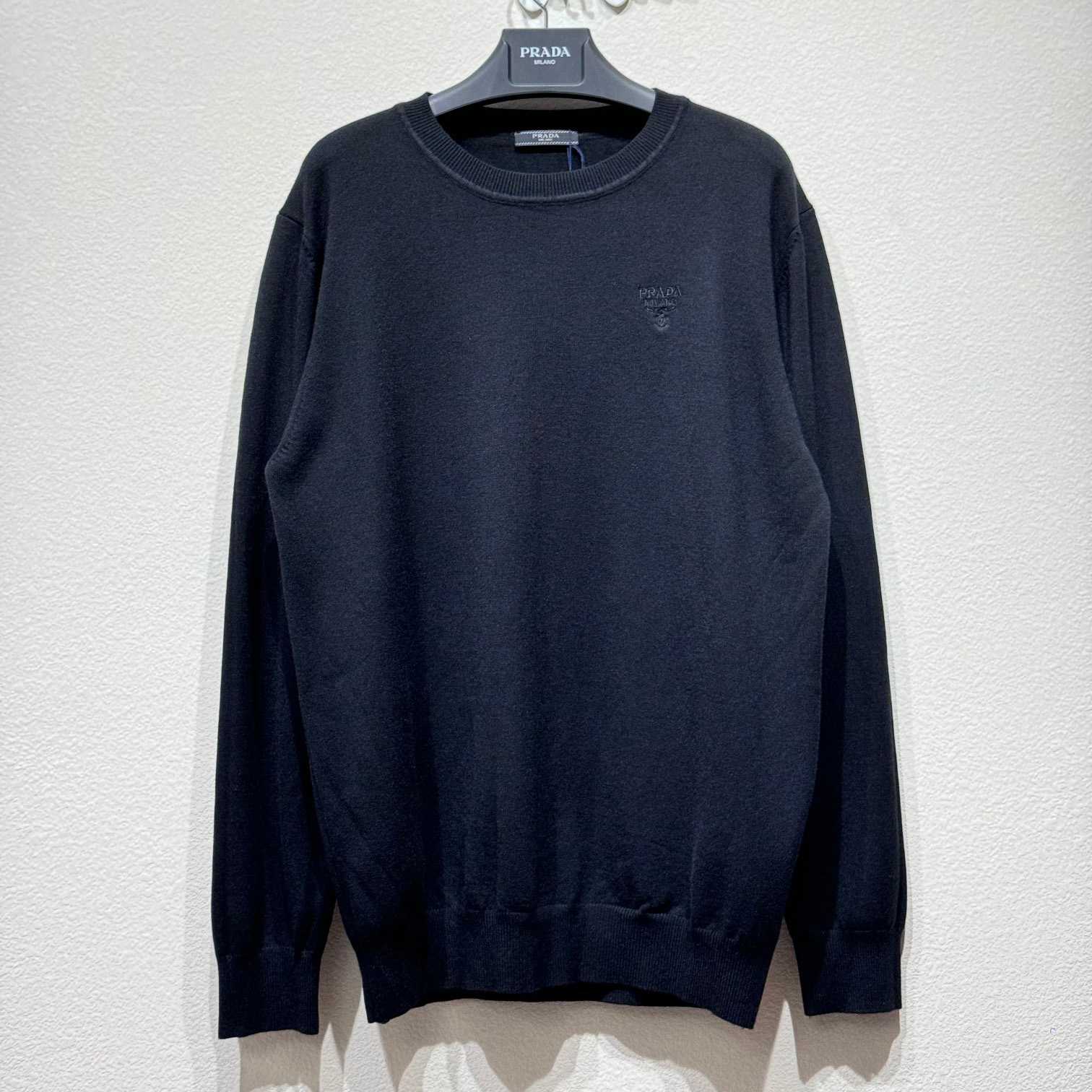 Prada Logo Crewneck - EUR FASHION