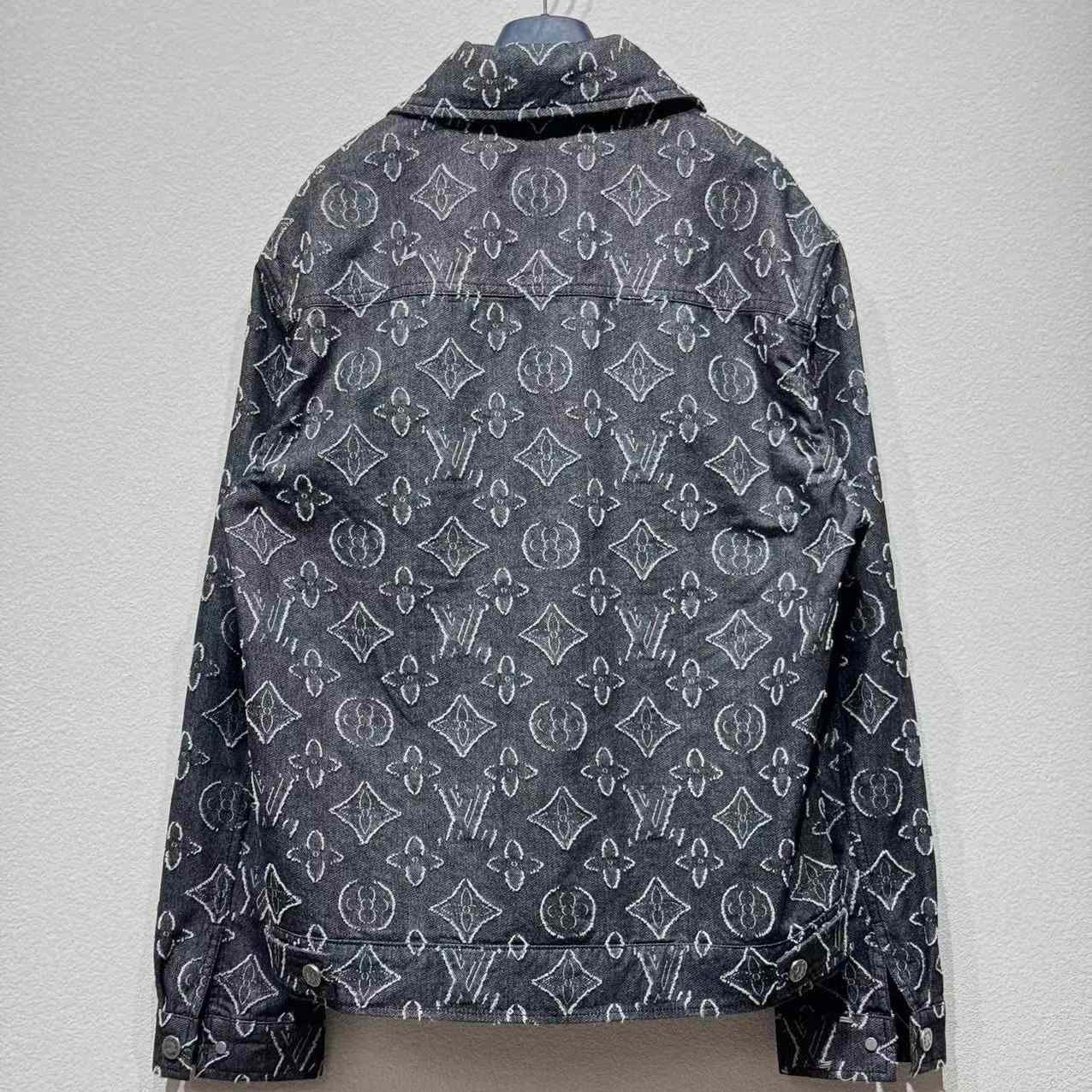 Louis Vuitton Monogram Printed Denim Jacket - EUR FASHION