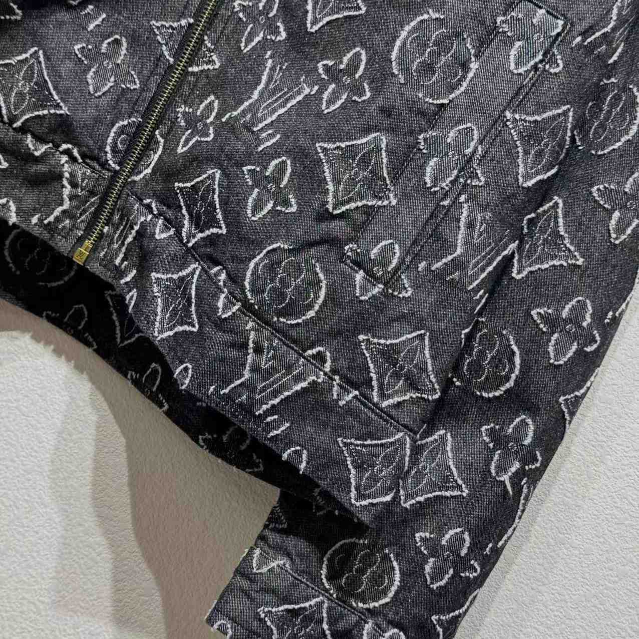 Louis Vuitton Monogram Printed Denim Jacket - EUR FASHION