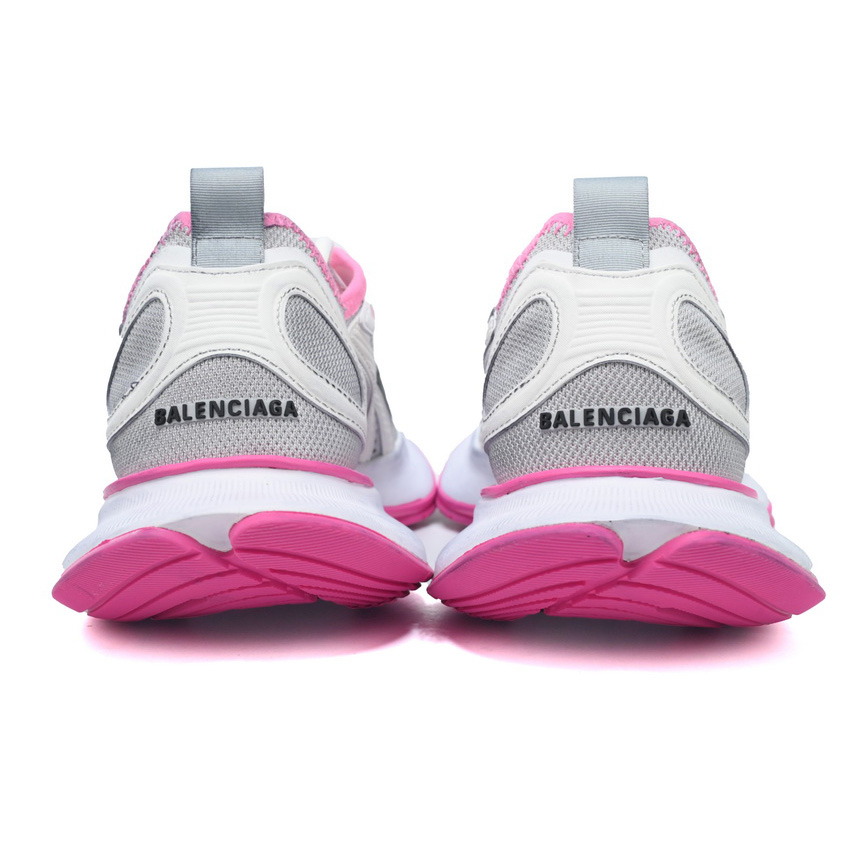 Balenciaga Circuit Sneaker In Grey, White And Pink - EUR FASHION