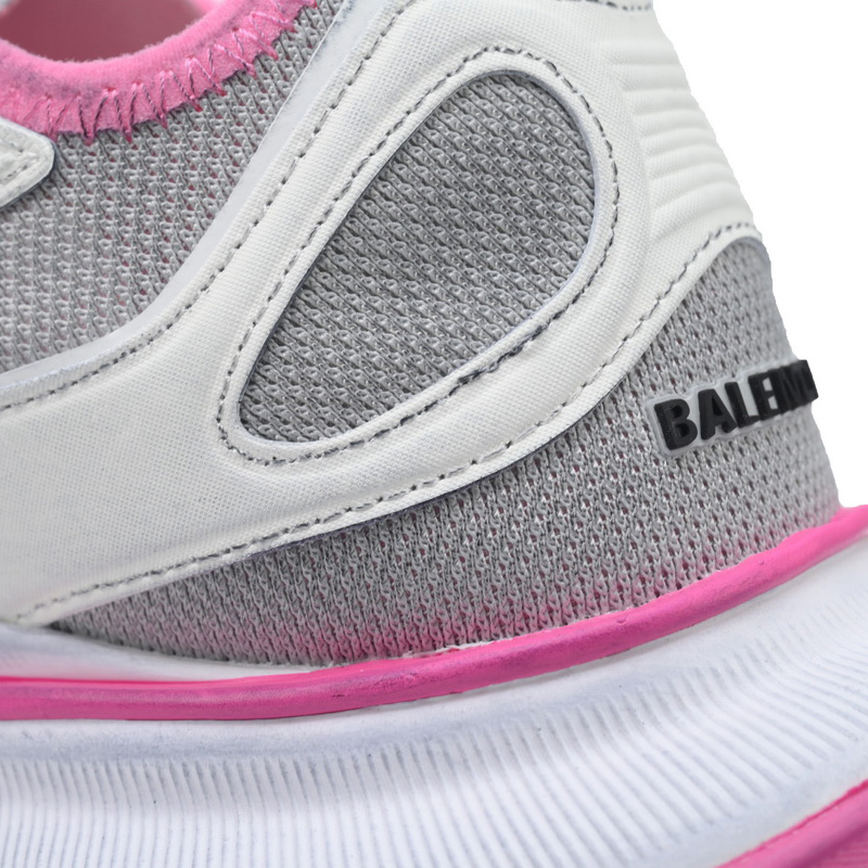 Balenciaga Circuit Sneaker In Grey, White And Pink - EUR FASHION