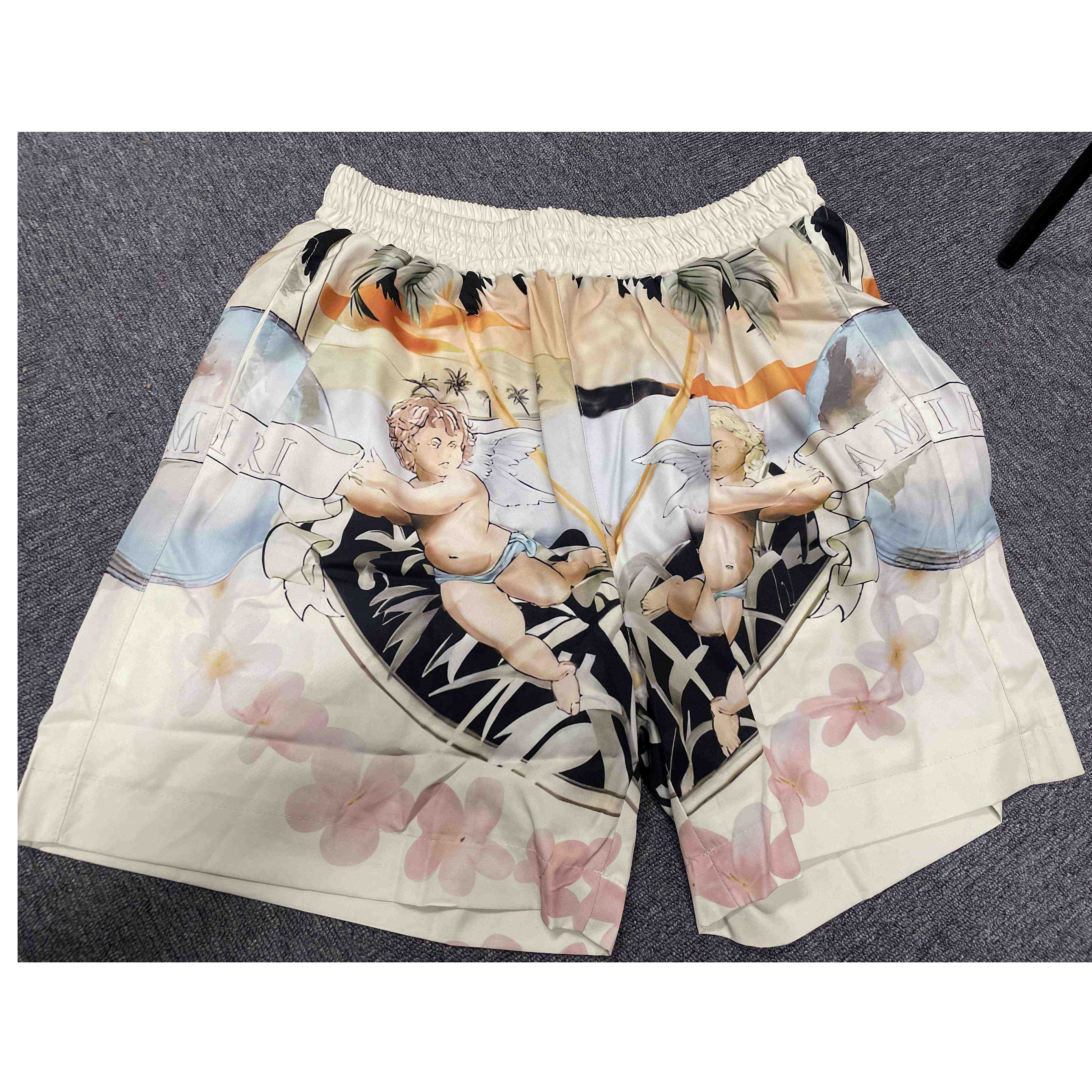 Amiri H-Hose Kurz Silk Shorts - EUR FASHION