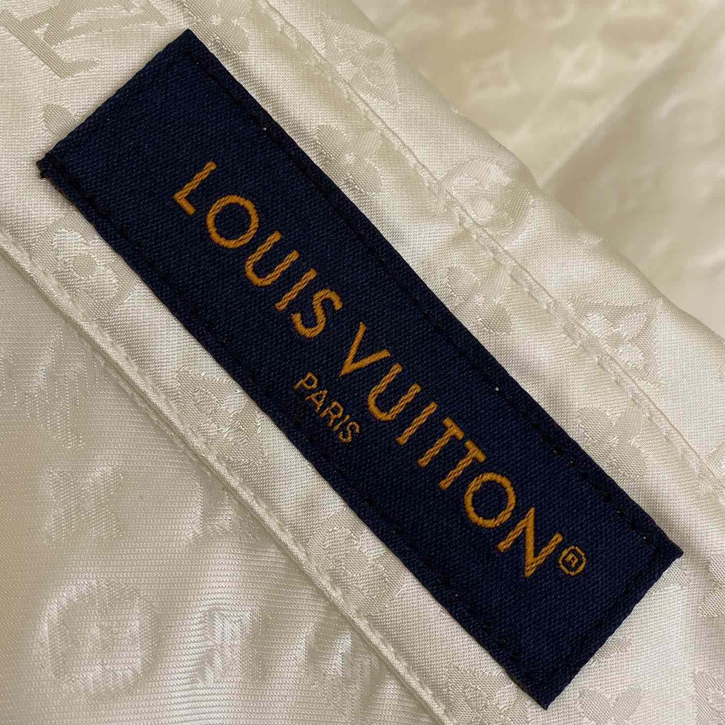 Louis Vuitton Monogram Long-Sleeved Silk Shirt - EUR FASHION