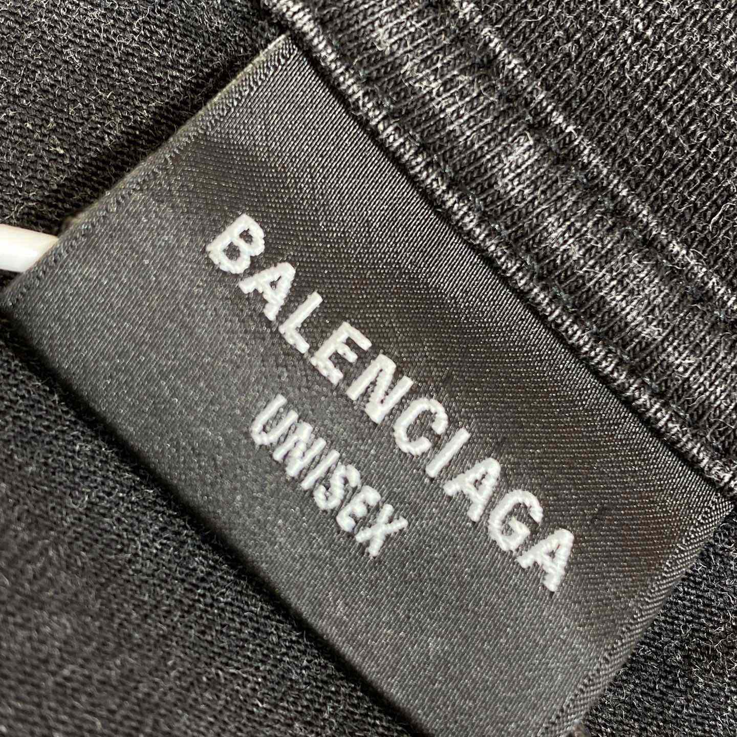 Balenciaga Belleville T-Shirt Oversized In Washed Faded Black - EUR FASHION