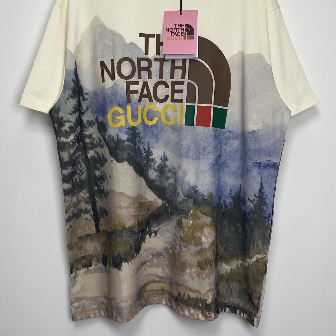 Gucci x The North Face Cotton Jersey T-shirt - EUR FASHION