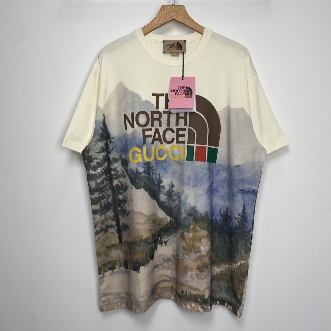 Gucci x The North Face Cotton Jersey T-shirt - EUR FASHION