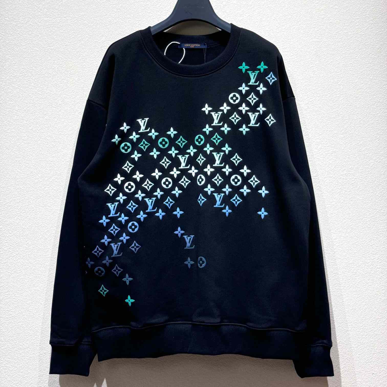 Louis Vuitton Embroidered Cotton Sweatshirt - EUR FASHION