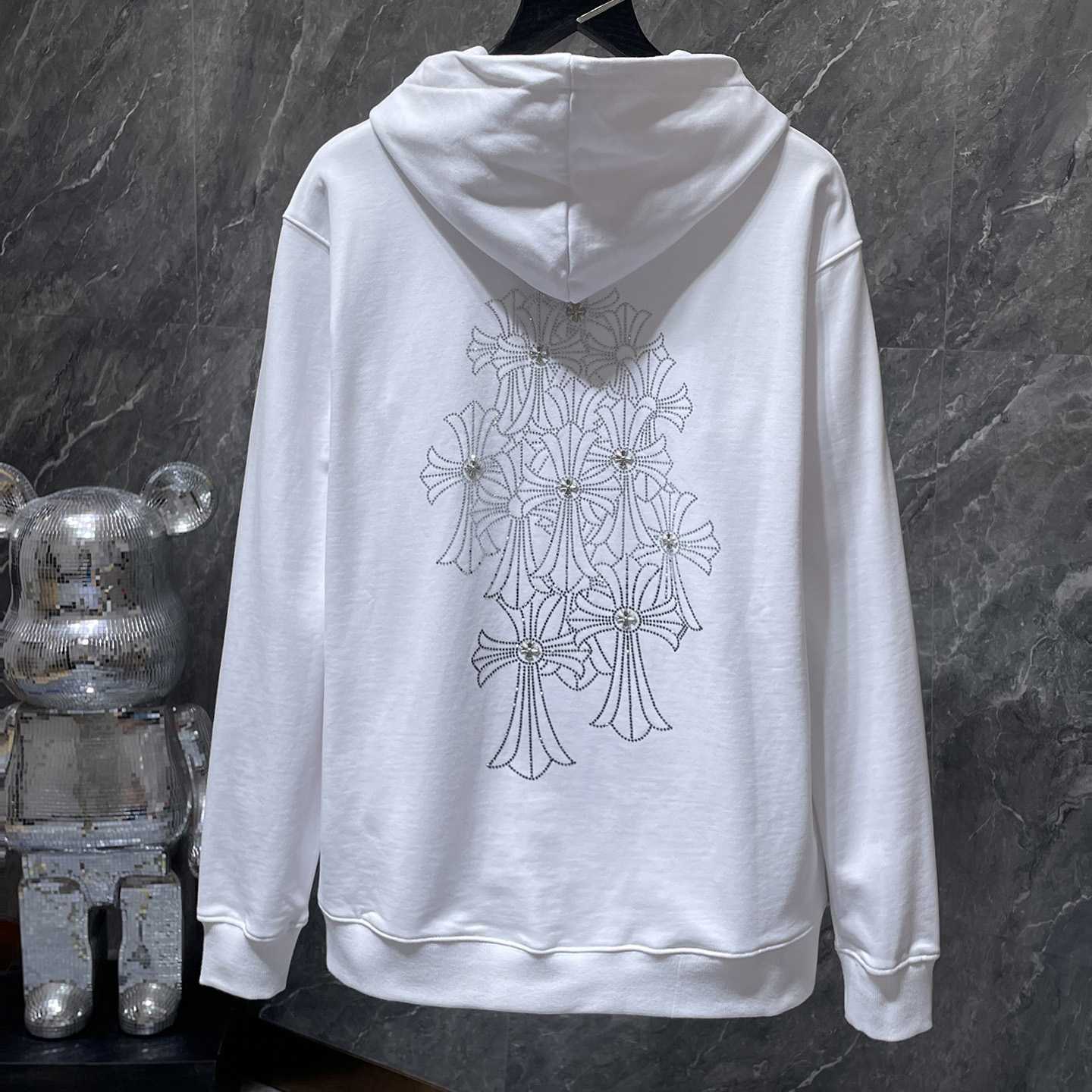 Chrome Hearts Zip Up Hoodie  - EUR FASHION