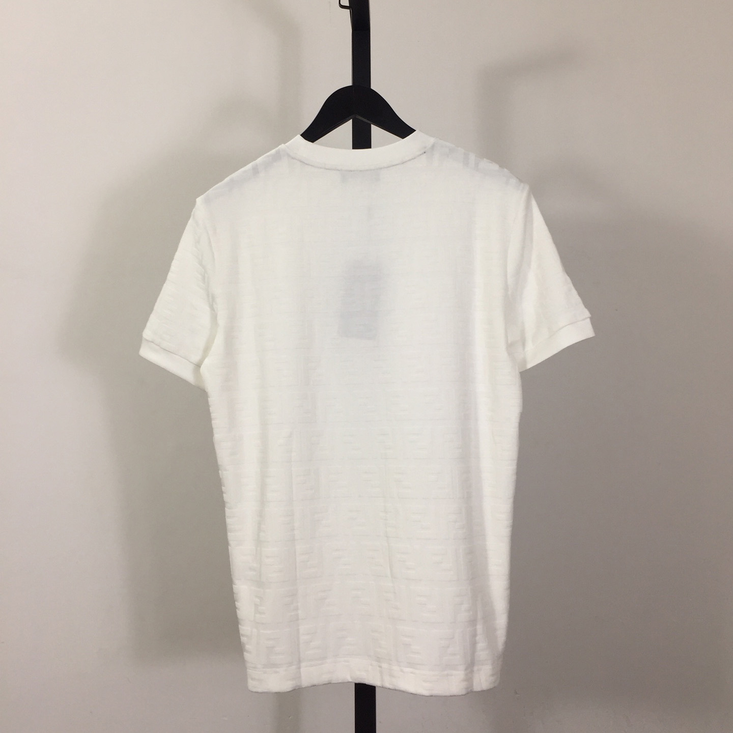 Fendi T-shirt In White Piqué - EUR FASHION