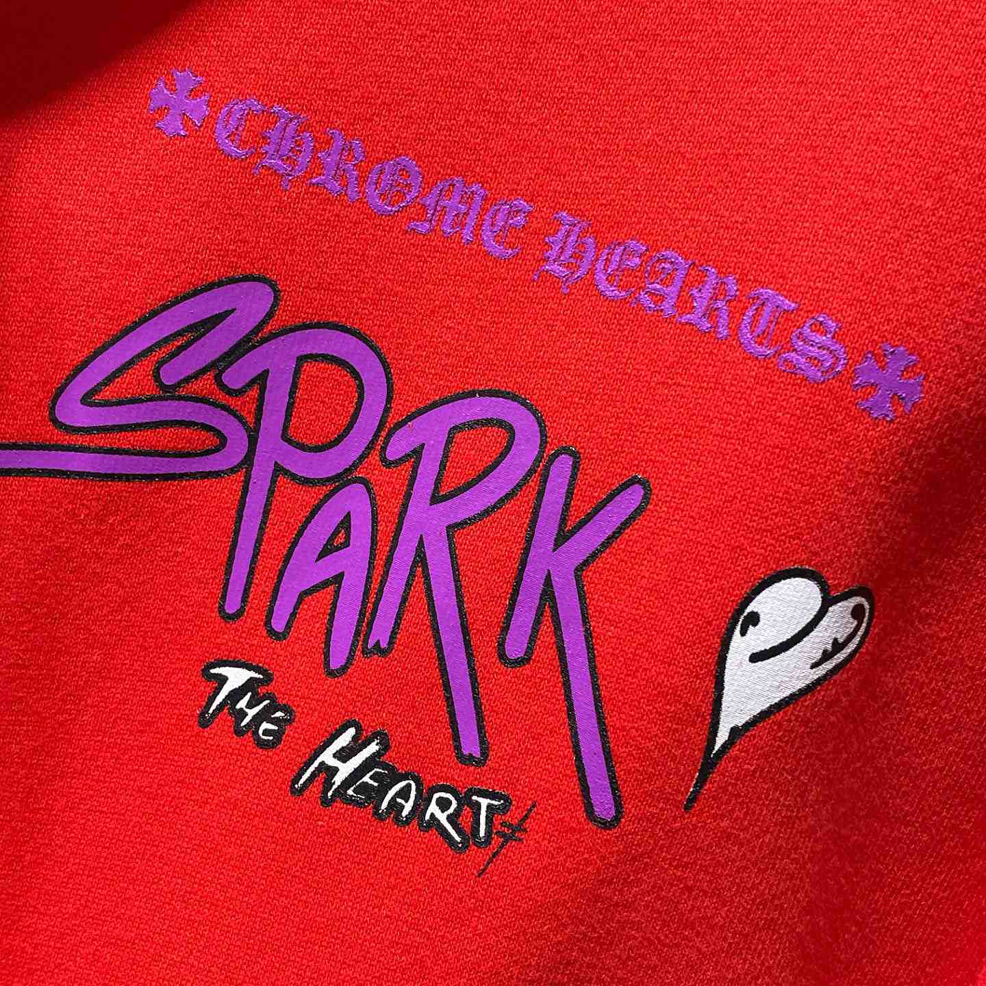 Chrome Hearts × Matty Boy 'Spark The Heart' Hoodie - EUR FASHION