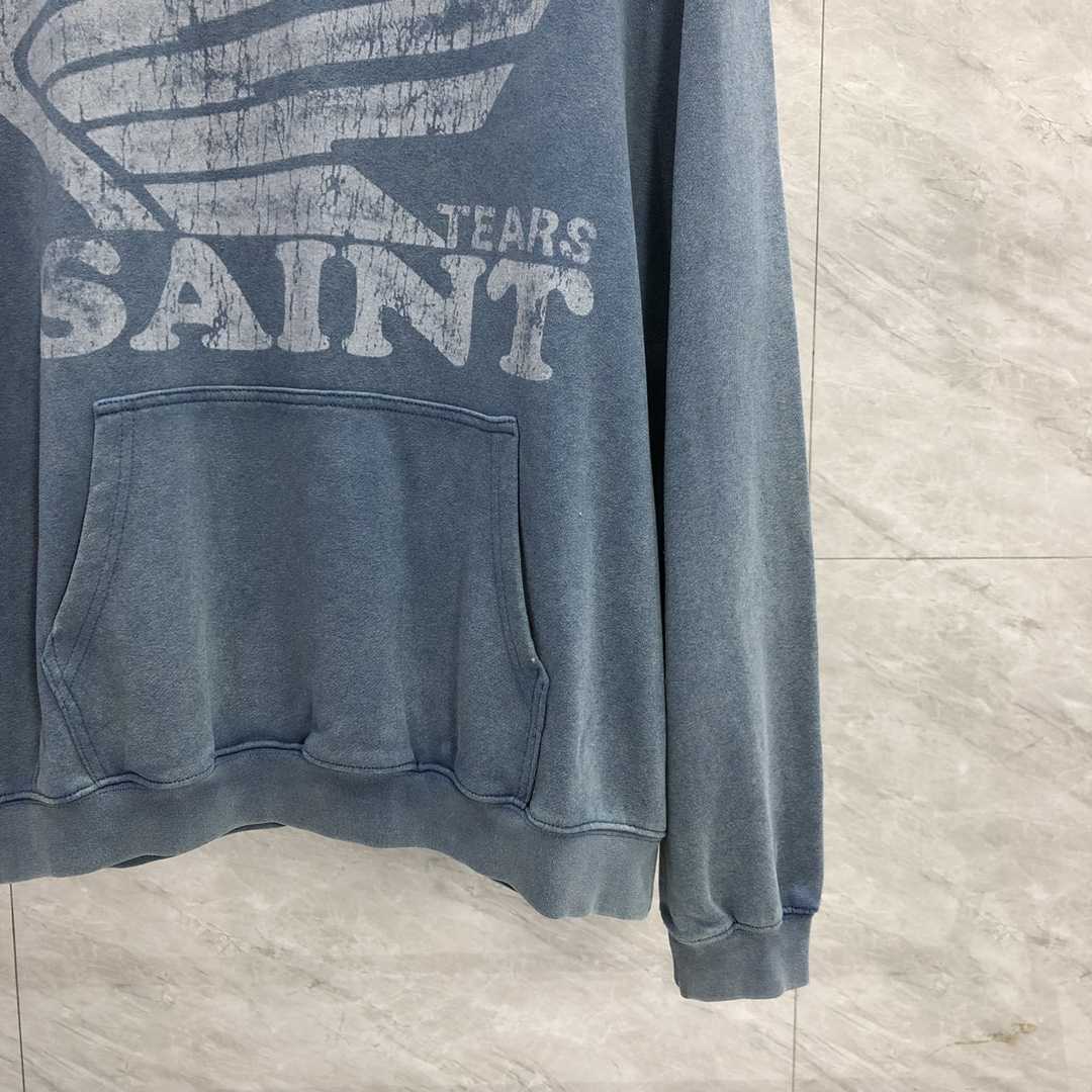 Saint Michael Tears Hoodie - EUR FASHION