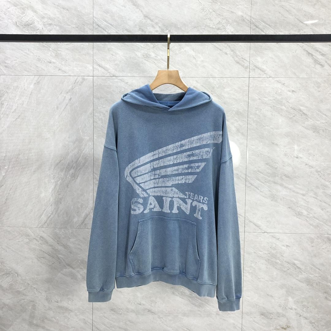 Saint Michael Tears Hoodie - EUR FASHION