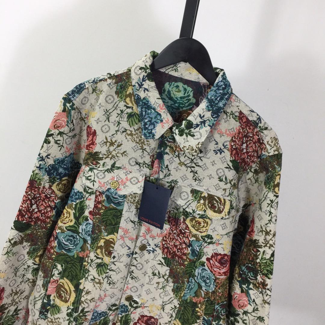 Louis Vuitton Embroidered Denim Blouson - EUR FASHION