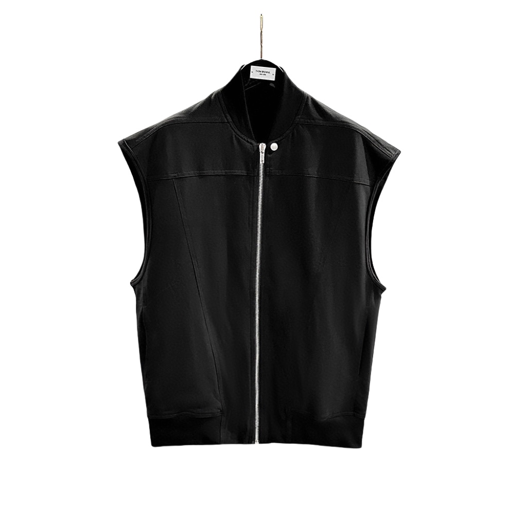 Rick Owens DRKSHDW Zip-up Cotton Vest - EUR FASHION