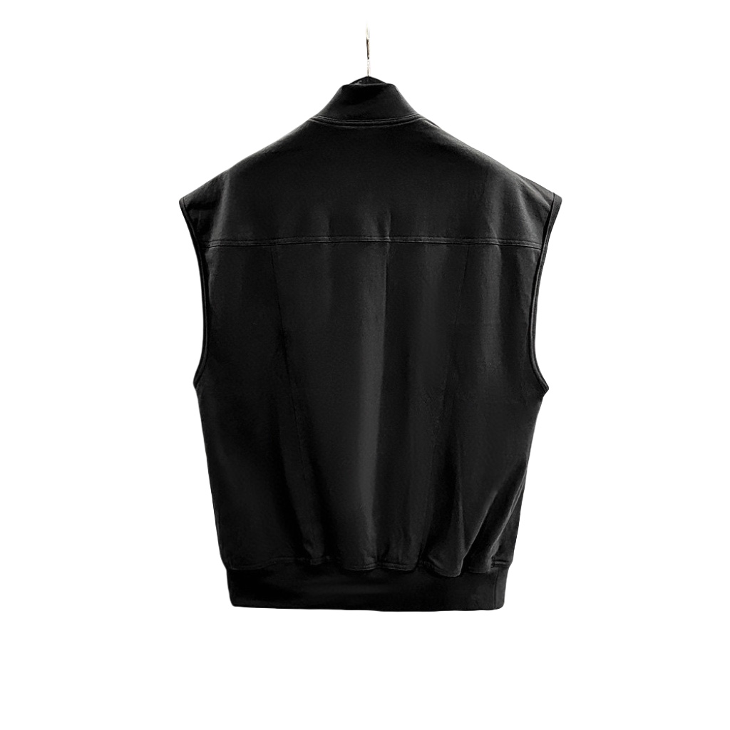 Rick Owens DRKSHDW Zip-up Cotton Vest - EUR FASHION