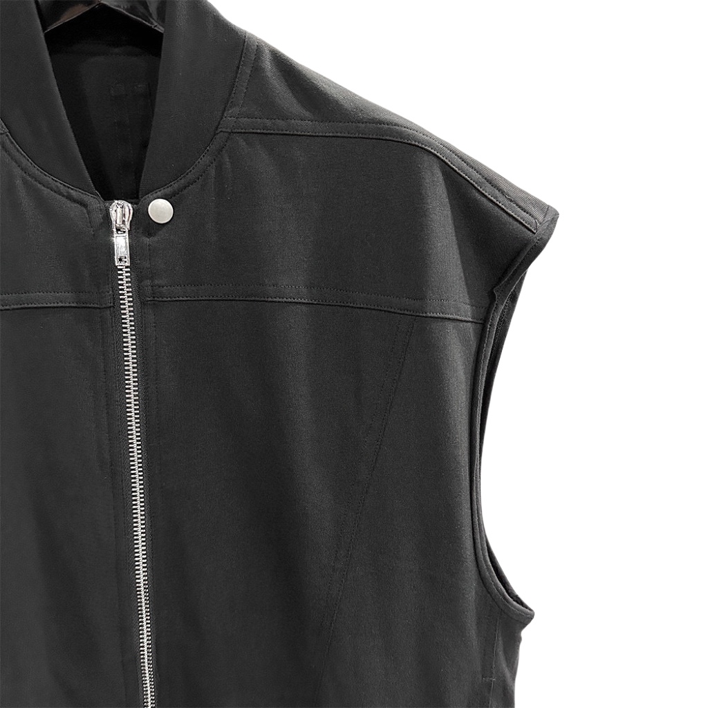 Rick Owens DRKSHDW Zip-up Cotton Vest - EUR FASHION