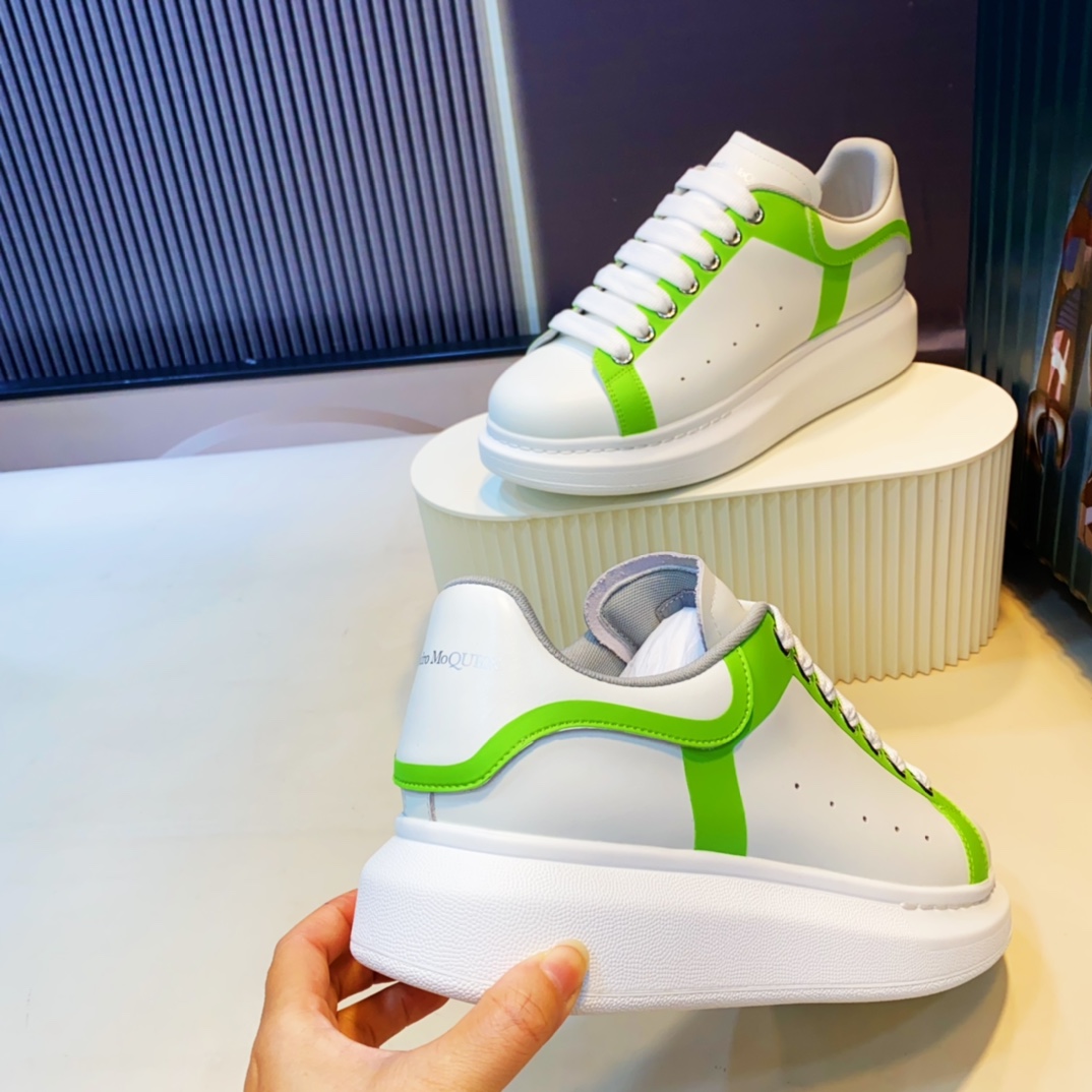 Alexander Mcqueen Oversized Sneaker 'White Green Ombre' - EUR FASHION