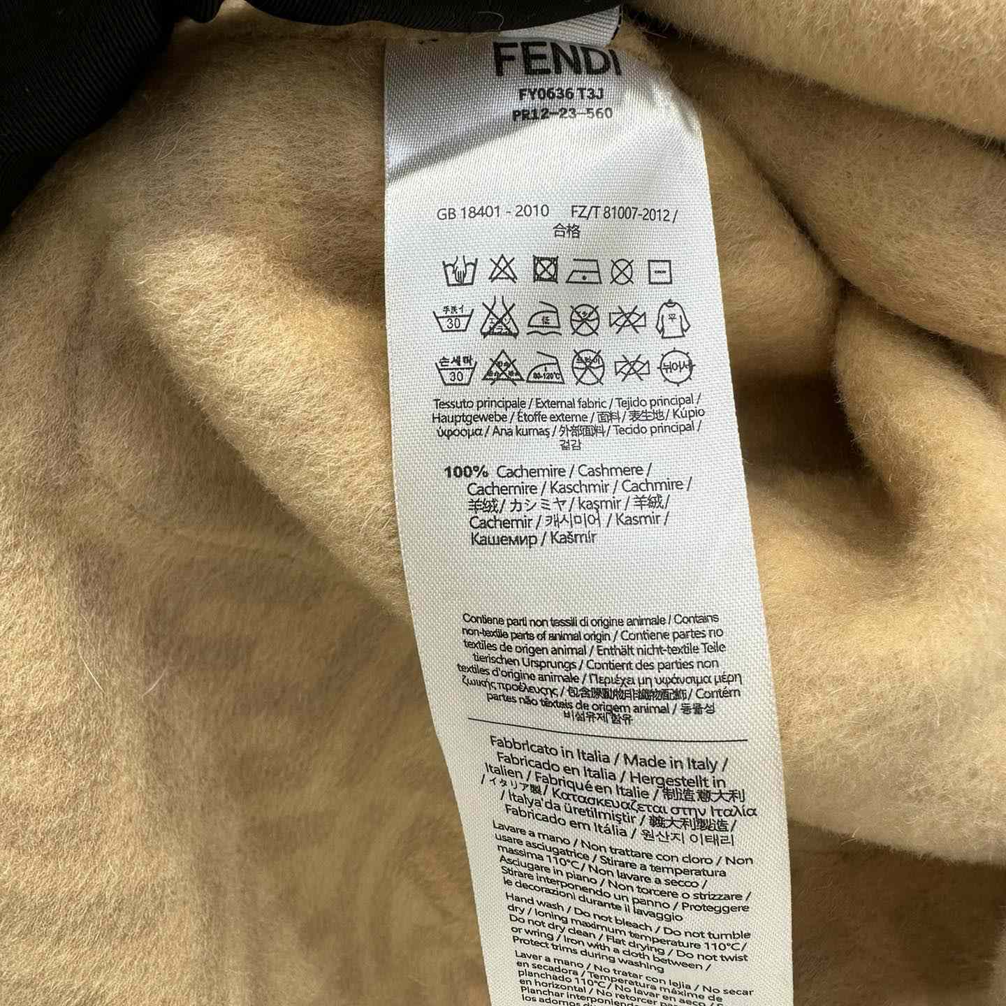 Fendi Wool Coat - EUR FASHION