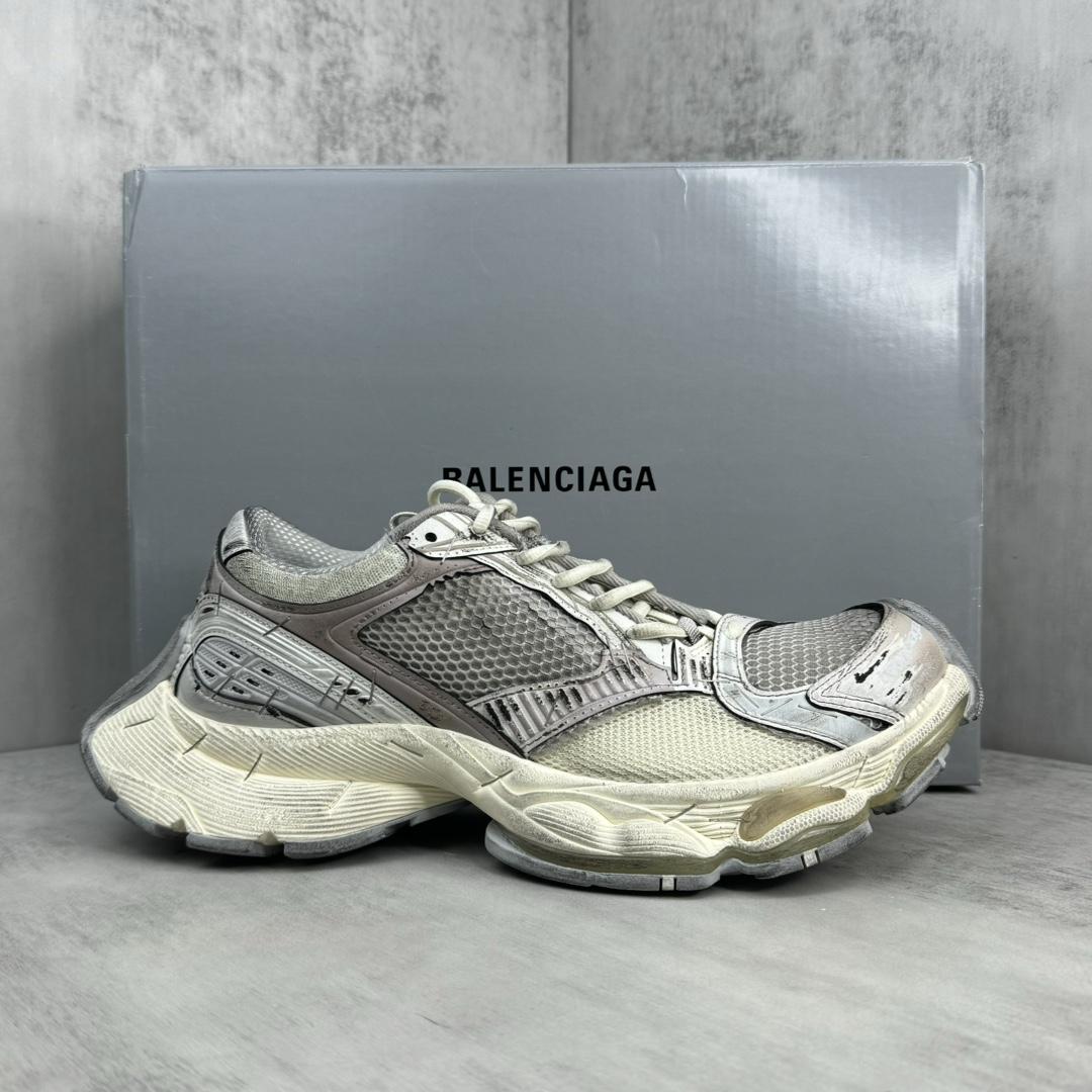 Balenciaga Stapler Sneaker In Beige/grey  - EUR FASHION