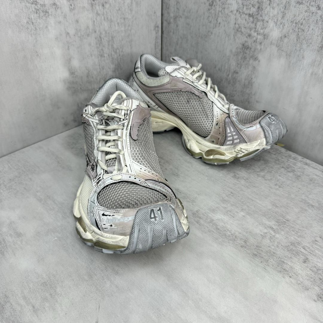 Balenciaga Stapler Sneaker In Beige/grey  - EUR FASHION