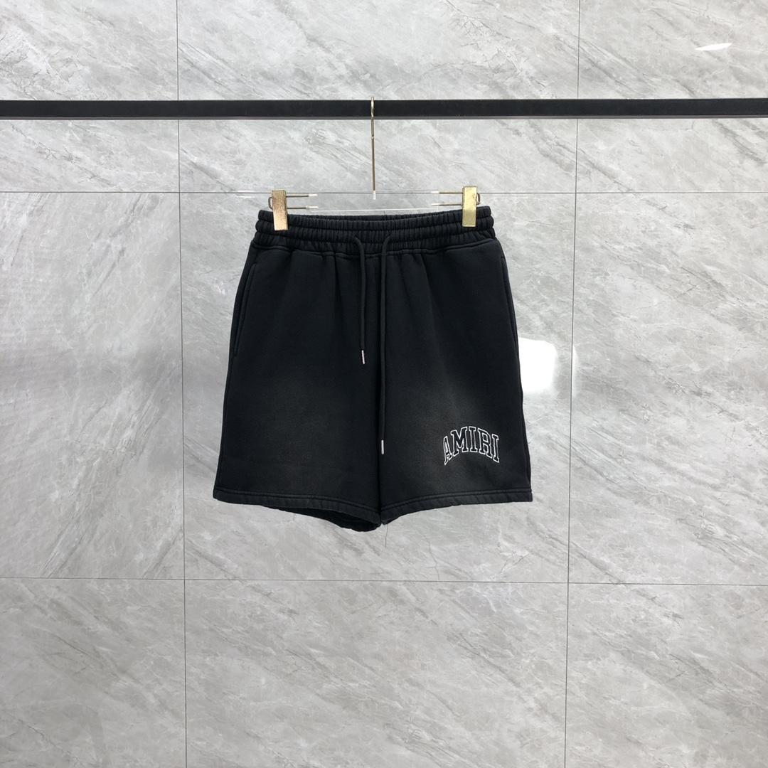 Amiri Logo-print Drawstring-waistband Shorts - EUR FASHION