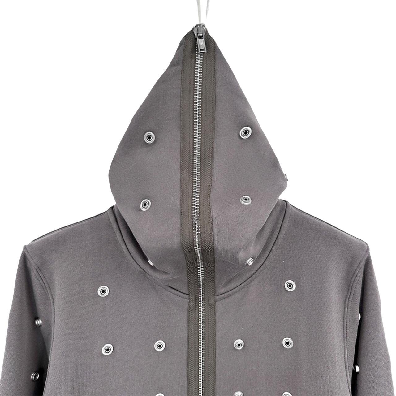 Rick Owens DRKSHDW Stud-detailing Zipped Hoodie - EUR FASHION