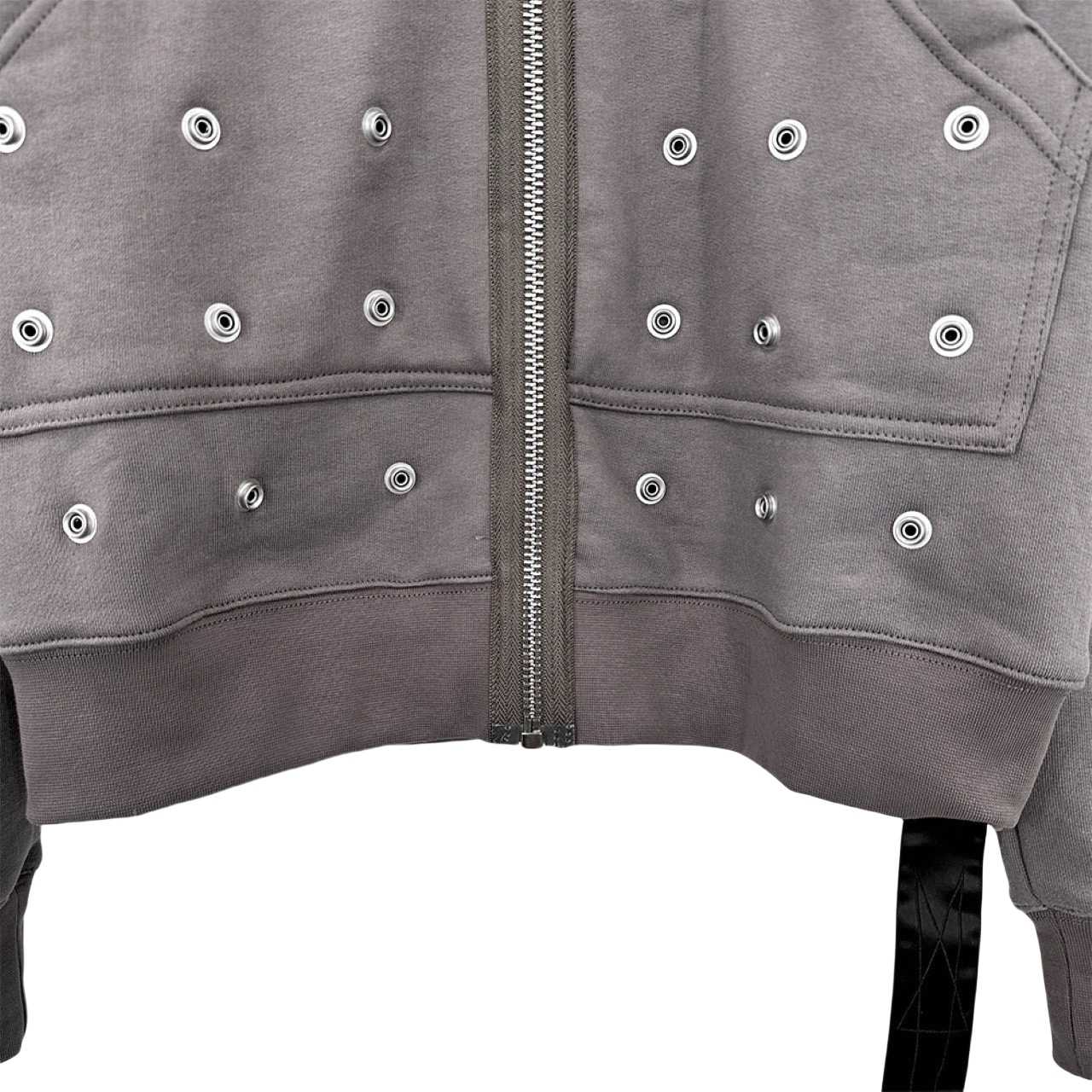 Rick Owens DRKSHDW Stud-detailing Zipped Hoodie - EUR FASHION