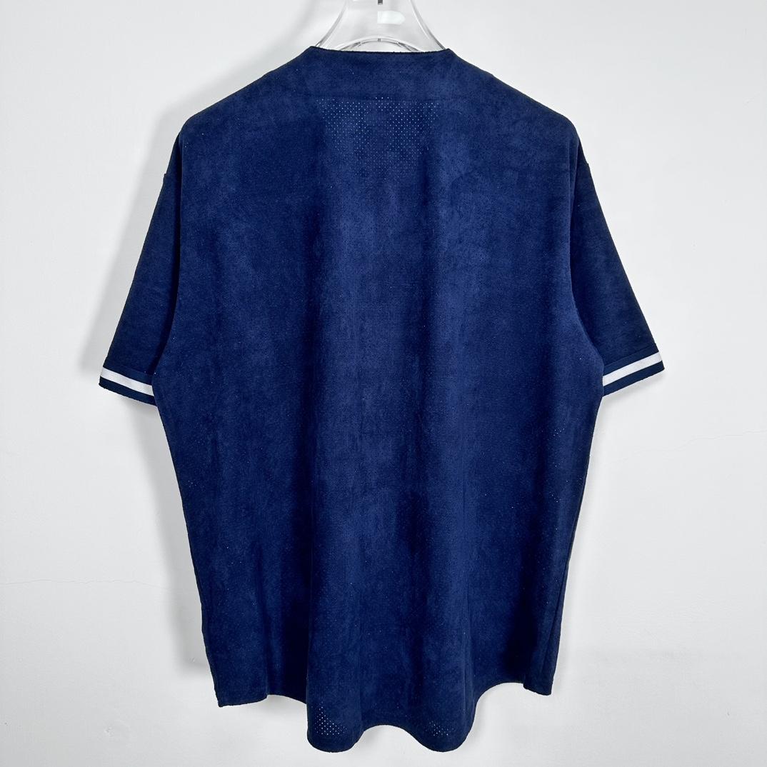 Supreme Ultrasuede Mesh Baseball Jersey - EUR FASHION