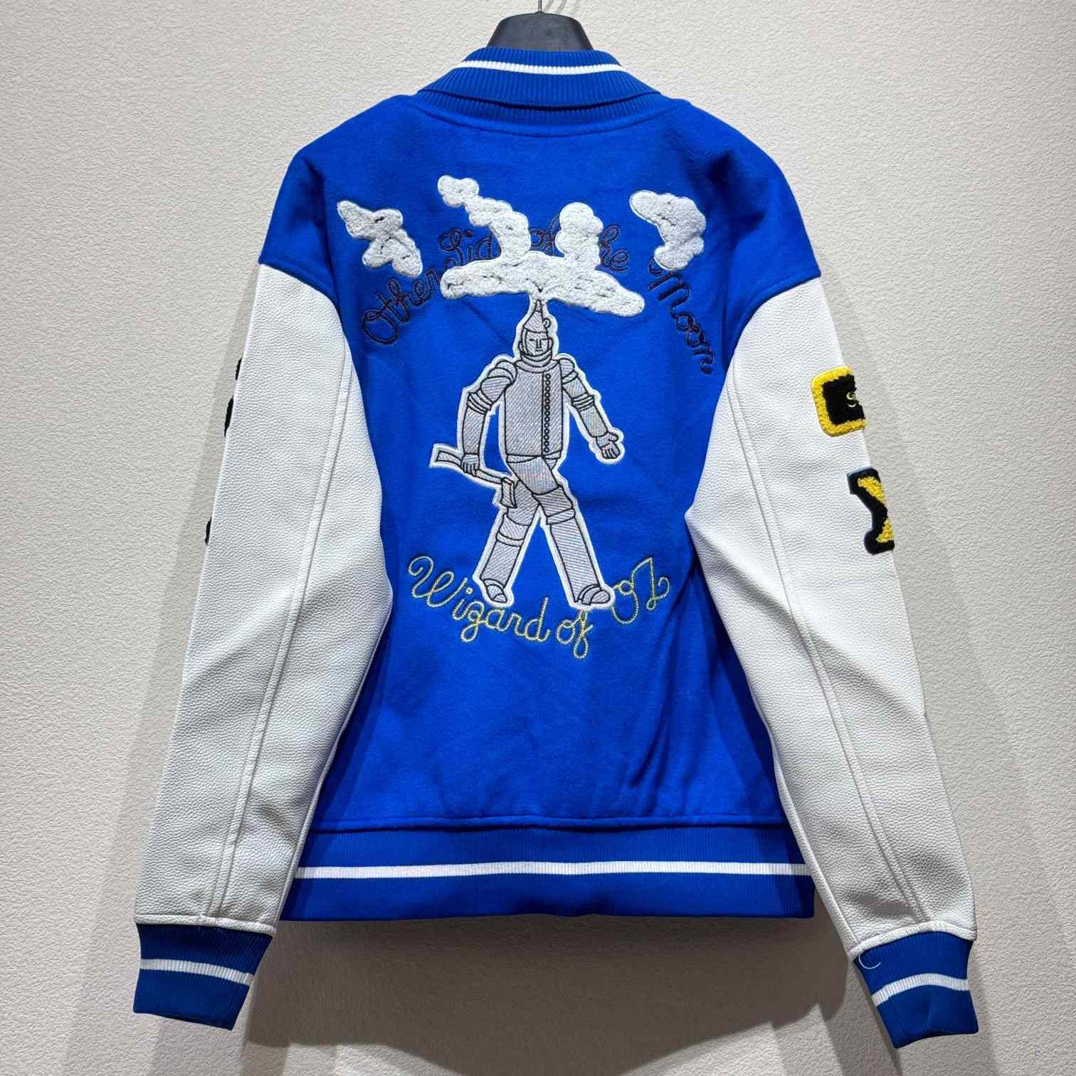 Louis Vuitton Oz Varsity Jacket Blue/White - EUR FASHION