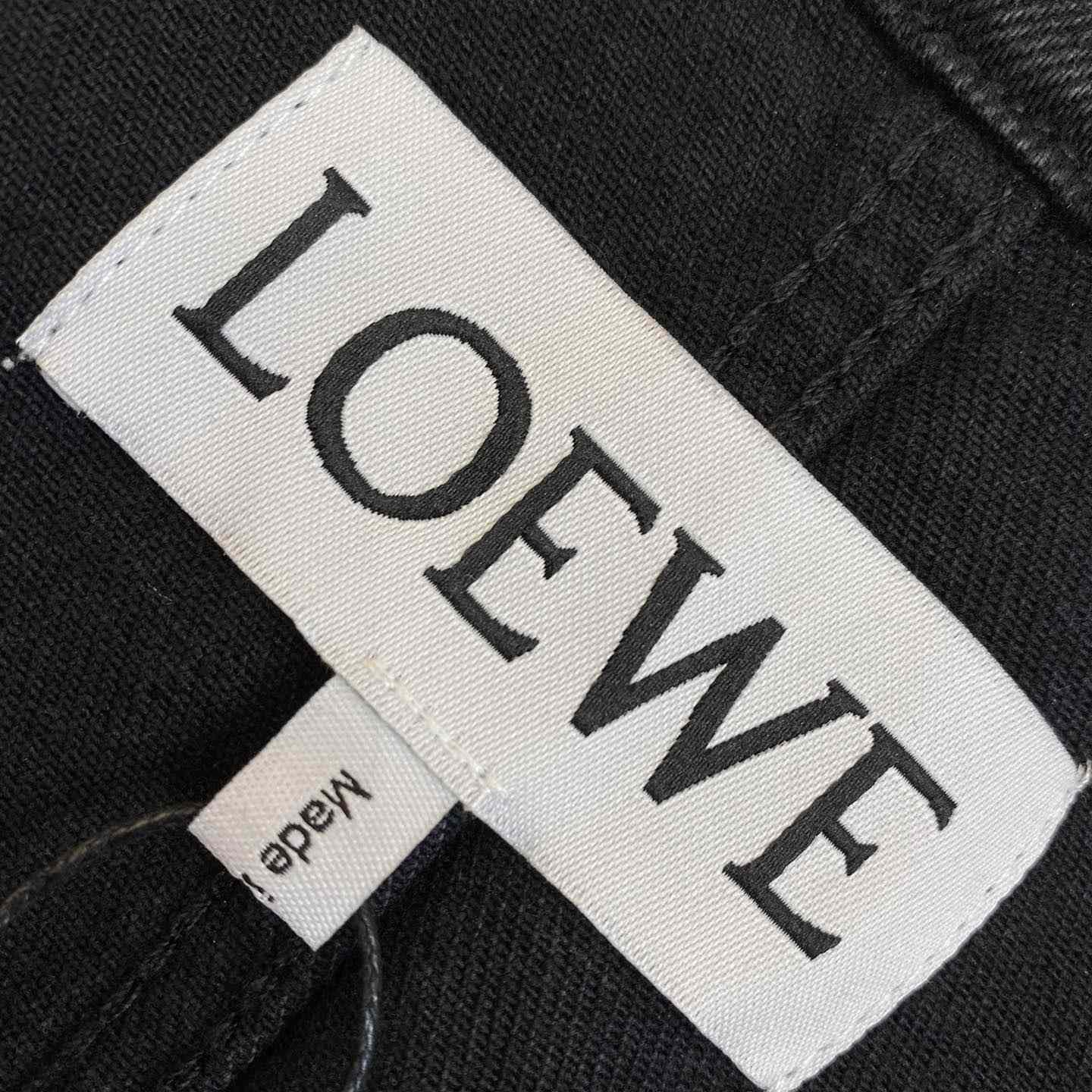 Loewe Black Workwear Jacket - EUR FASHION