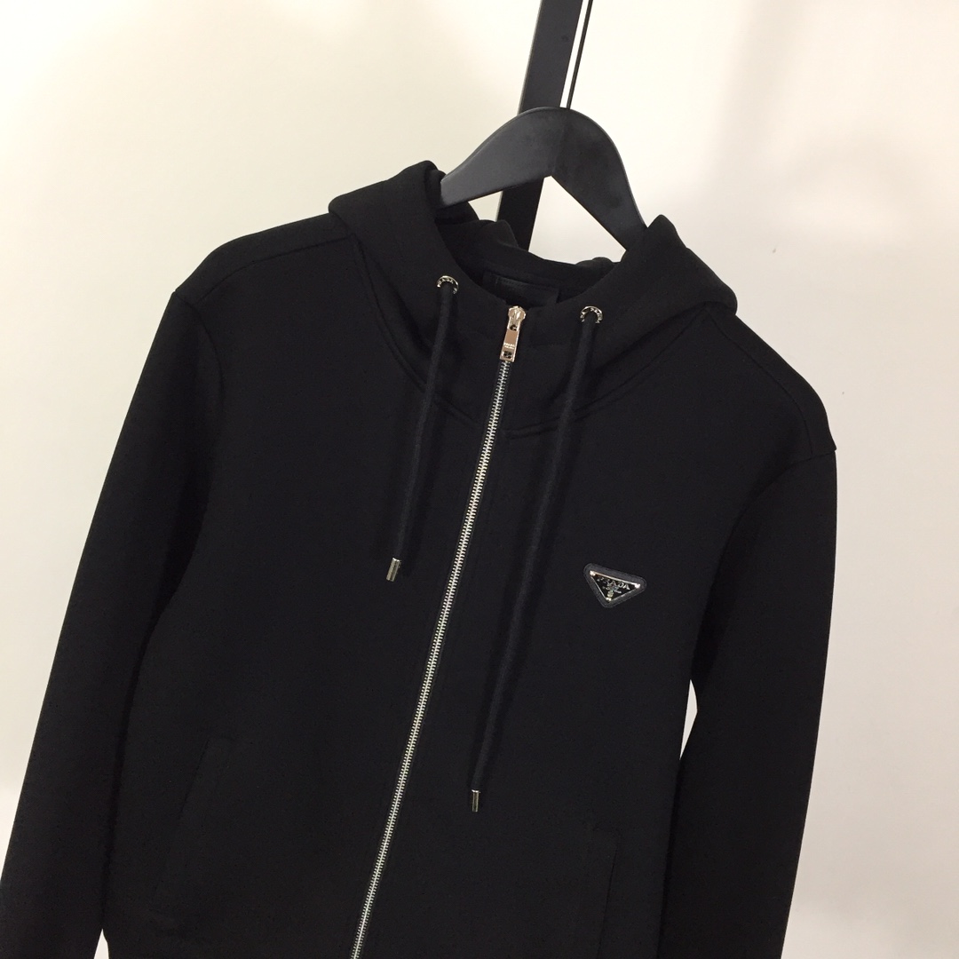 Prada Hooded Sweatshirt - EUR FASHION