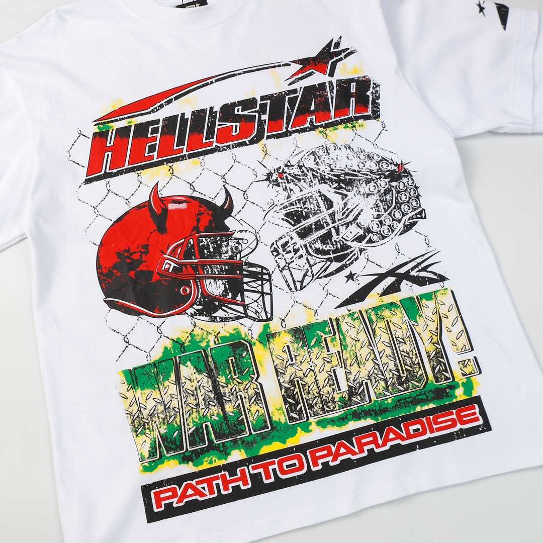 Hellstar War Ready! Long Sleeve T-Shirt - EUR FASHION