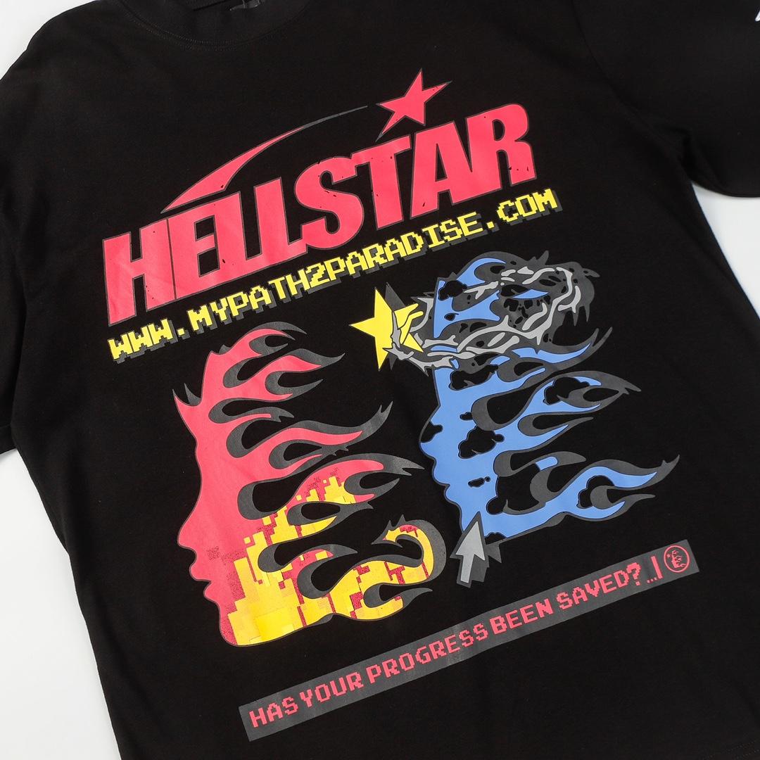 Hellstar Pixel Long Sleeve T-Shirt - EUR FASHION