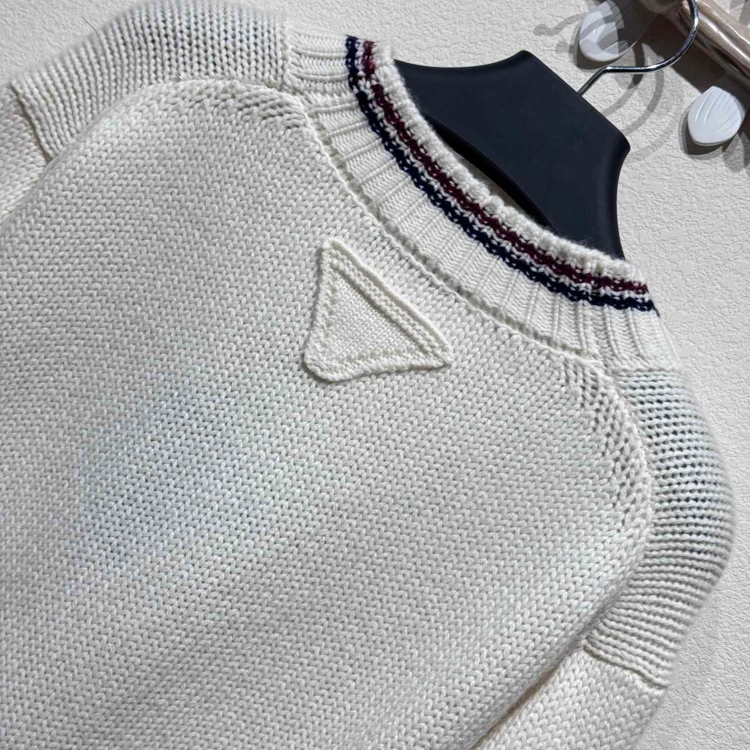 Prada Stripe-trim Cashmere Cardigan - EUR FASHION