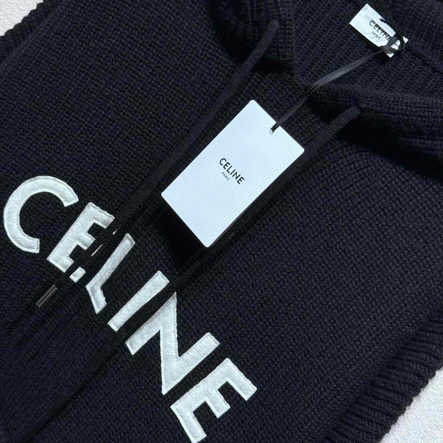 Celine Sweater In Ribbed Wool - EUR FASHION